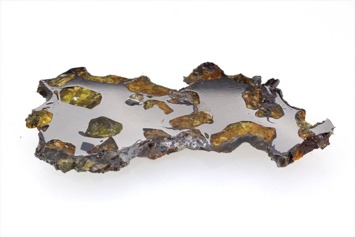 イミラック 11g スライス カット 標本 石鉄 隕石 パラサイト Imilac 5