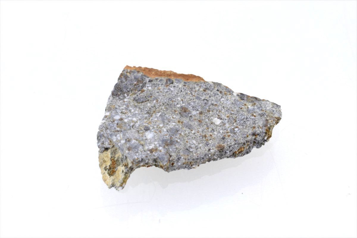 NWA1929 1.3g 原石 スライス カット 標本 隕石 エイコンドライト ホワルダイト 1