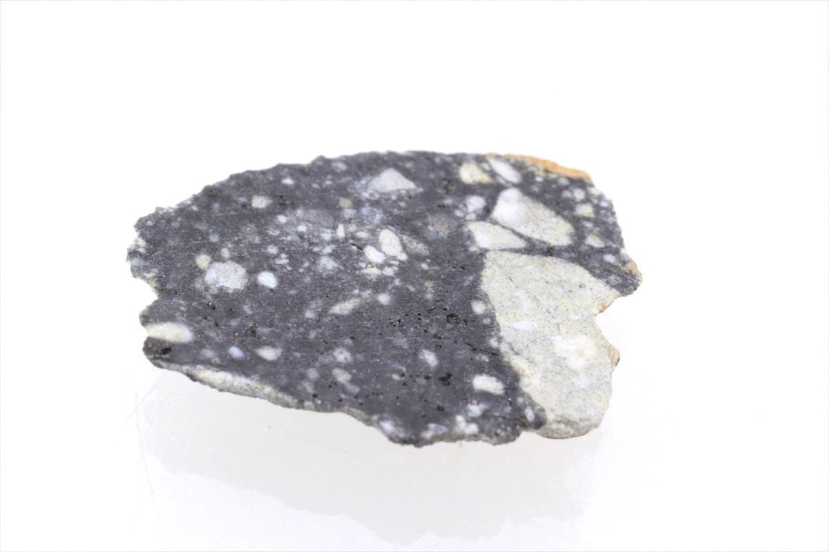 NWA11273 0.86g 原石 スライス カット 標本 月起源 隕石 月隕石 月の石 7