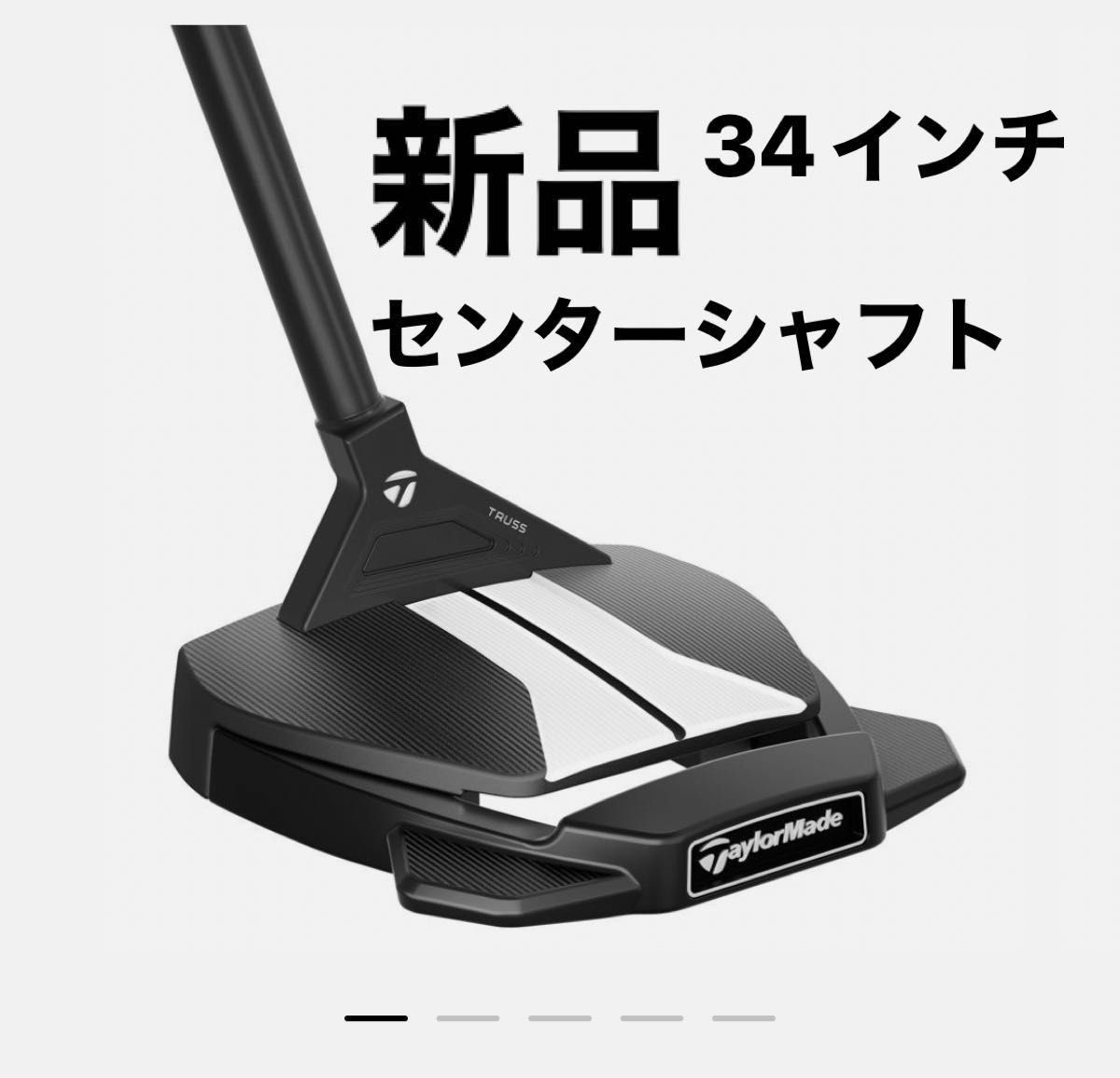 値下げ! 新品・スパイダーGT X ブラック トラスセンター パター TM2