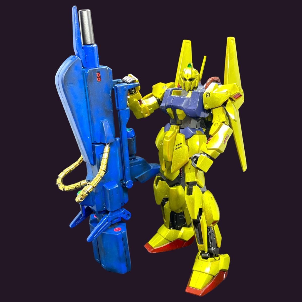 HGUC 1/144 MSN-00100 百式 + メガバズーカランチャー メタルパイプ改修(機動戦士Zガンダム)完全塗装！！