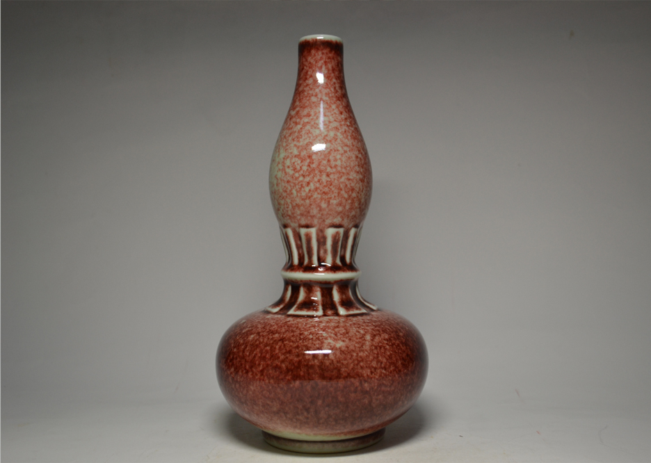 中国美術　瓢箪形　窯変　花瓶　華道具　茶道具　中国古玩　置物　_画像3