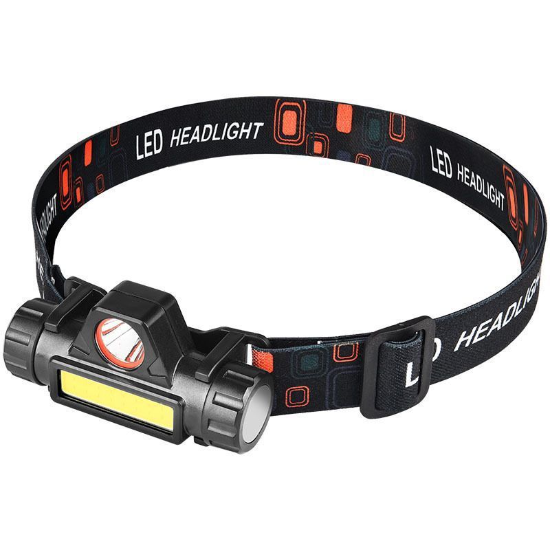 最も完璧な ヘッドライト USB充電式 LED 防災 キャンプ 高輝度 軽量 防水 ２セット
