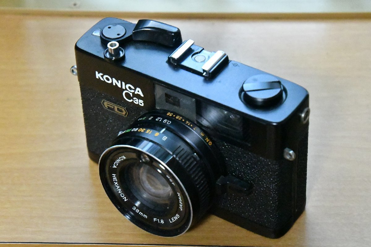 フィルムカメラ コンパクトカメラ フィルムカメラ KONICA C35 FD 38mm