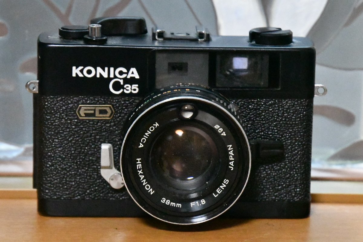 フィルムカメラ コンパクトカメラ フィルムカメラ KONICA C35 FD 38mm