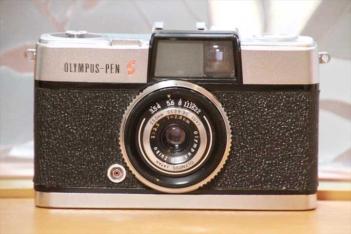 フィルムカメラ 中古 カメラ Olympus Pen S 3.5 オリンパス フィルムカメラ【中古】【送料無料】【オバーホール済】