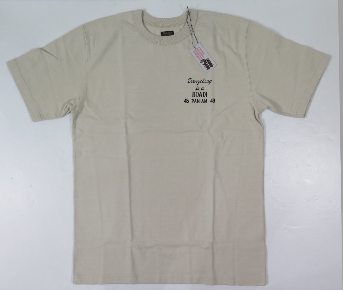 【ウエストライド】 パンナム 半袖プリントTシャツ WEST RIDE 日本製_画像8