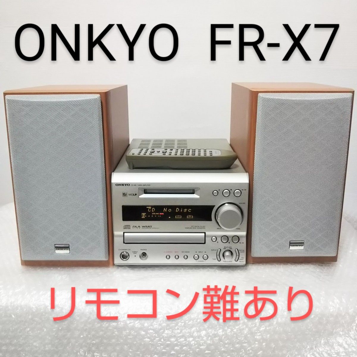 ONKYO ミニコンポ FR-X7 動作品 リモコン難あり|Yahoo!フリマ ONKYO ミニコンポ FR-X7 動作品 リモコン難あり|Yahoo!フリマ