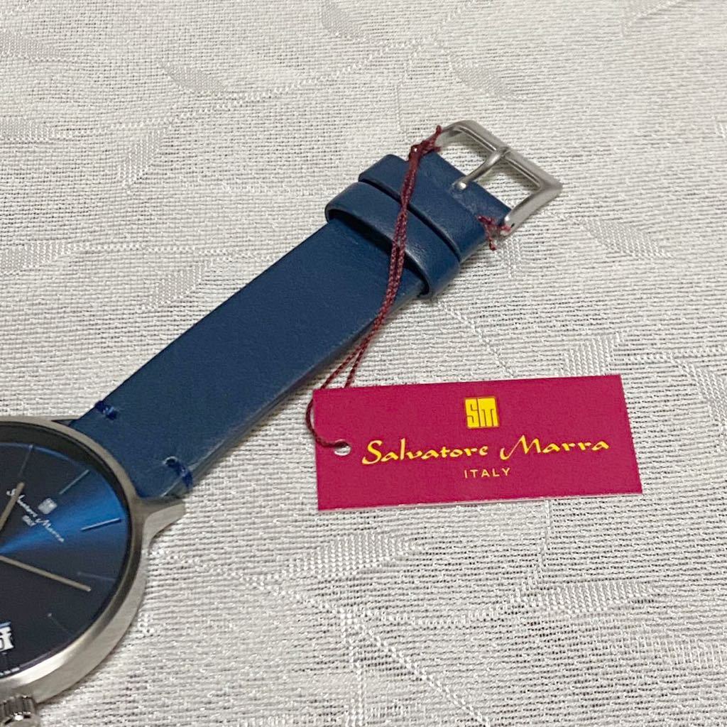 Salvatore Marra サルバトーレマーラ メンズ腕時計 40mm SM20105-SSBL 新品未使用　電池交換済み_画像3