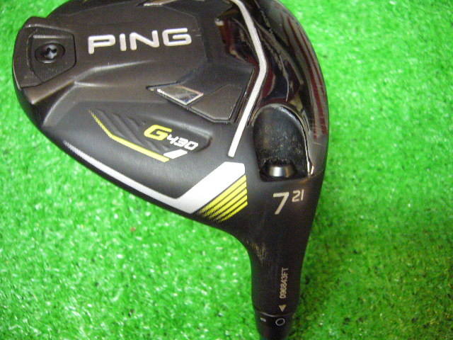 ピン ドライバー PING G430 MAX 7W 21度 SPEEDER NX GREEN (R2