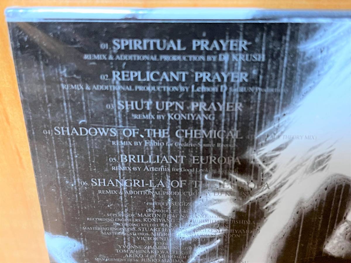 【貴重な未開封品/コレクター向け】SUGIZO CD2枚セット『Replicant Prayer』『Replicant Truth?』(Cross/POCH-1651/POCH-1675/LUNA SEA)_画像4