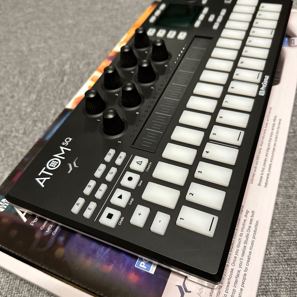 PreSonus ATOM SQ ハイブリッドコントローラー フィジカルコントローラー MIDI