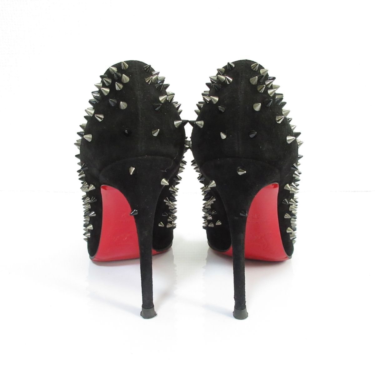 美品 Christian Louboutin クリスチャンルブタン ESCARPIC 100 VEAU