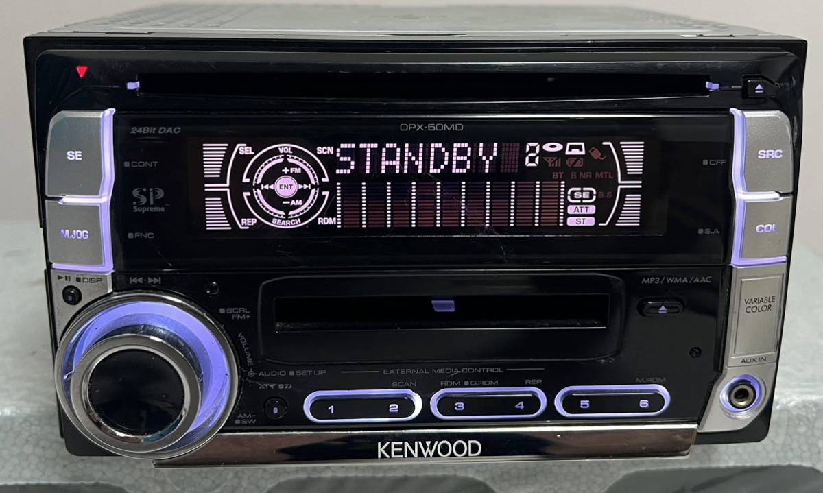 KENWOOD ケンウッド DPX50MDD CD MD オーディオ プレイヤー デッキ