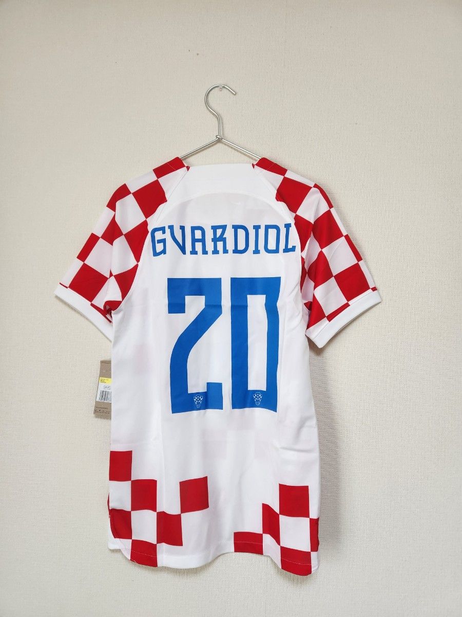 【正規品】 2022クロアチア代表HOME #20グヴァルディオル Sサイズ