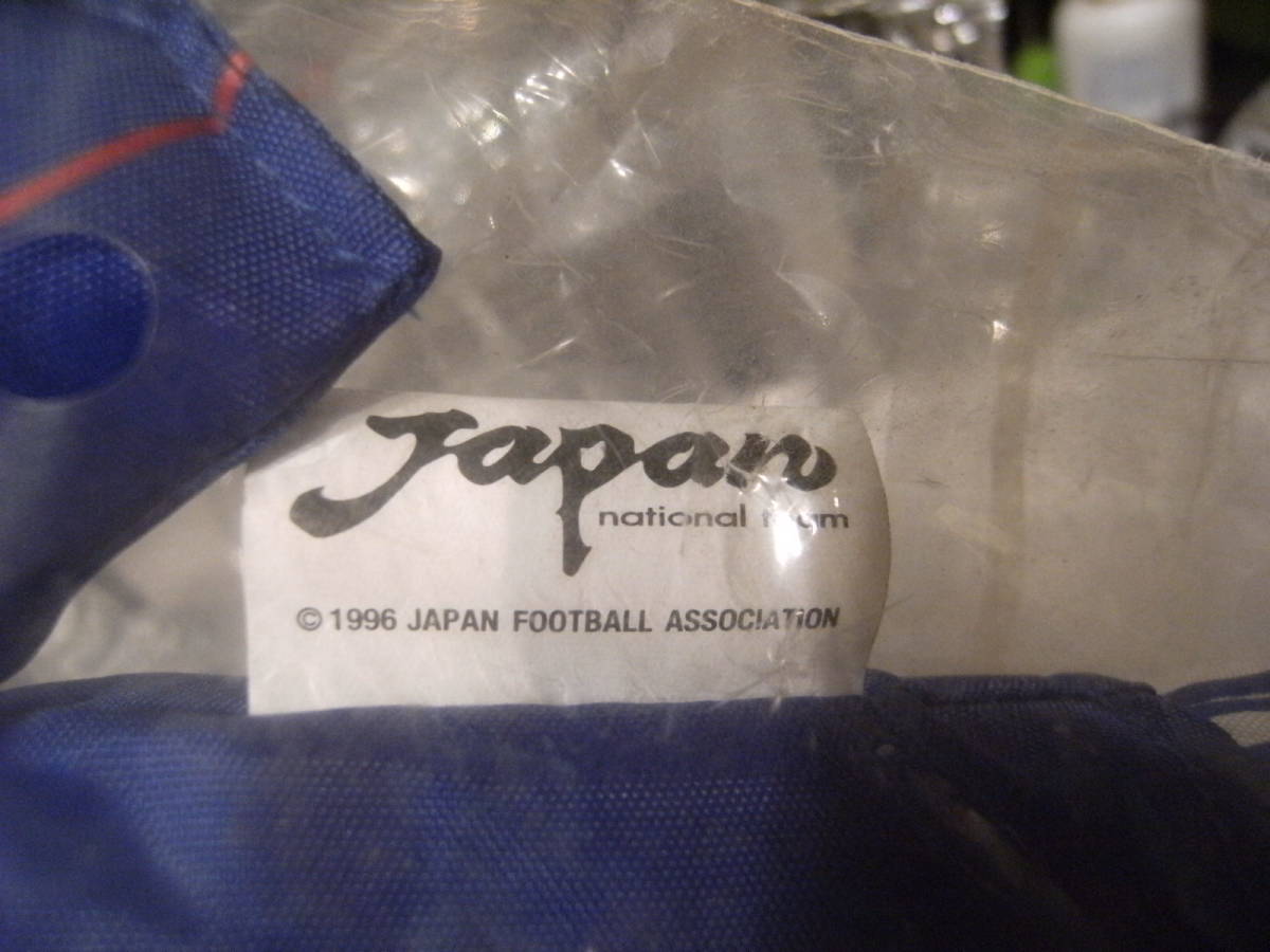 90年代 レトロ★当時物 1996年 J.LEAGUE / Jリーグ JFA JAPAN サッカー 日本代表 ペットボトルホルダー 小物入れ★横浜マリノス フットサル_画像5