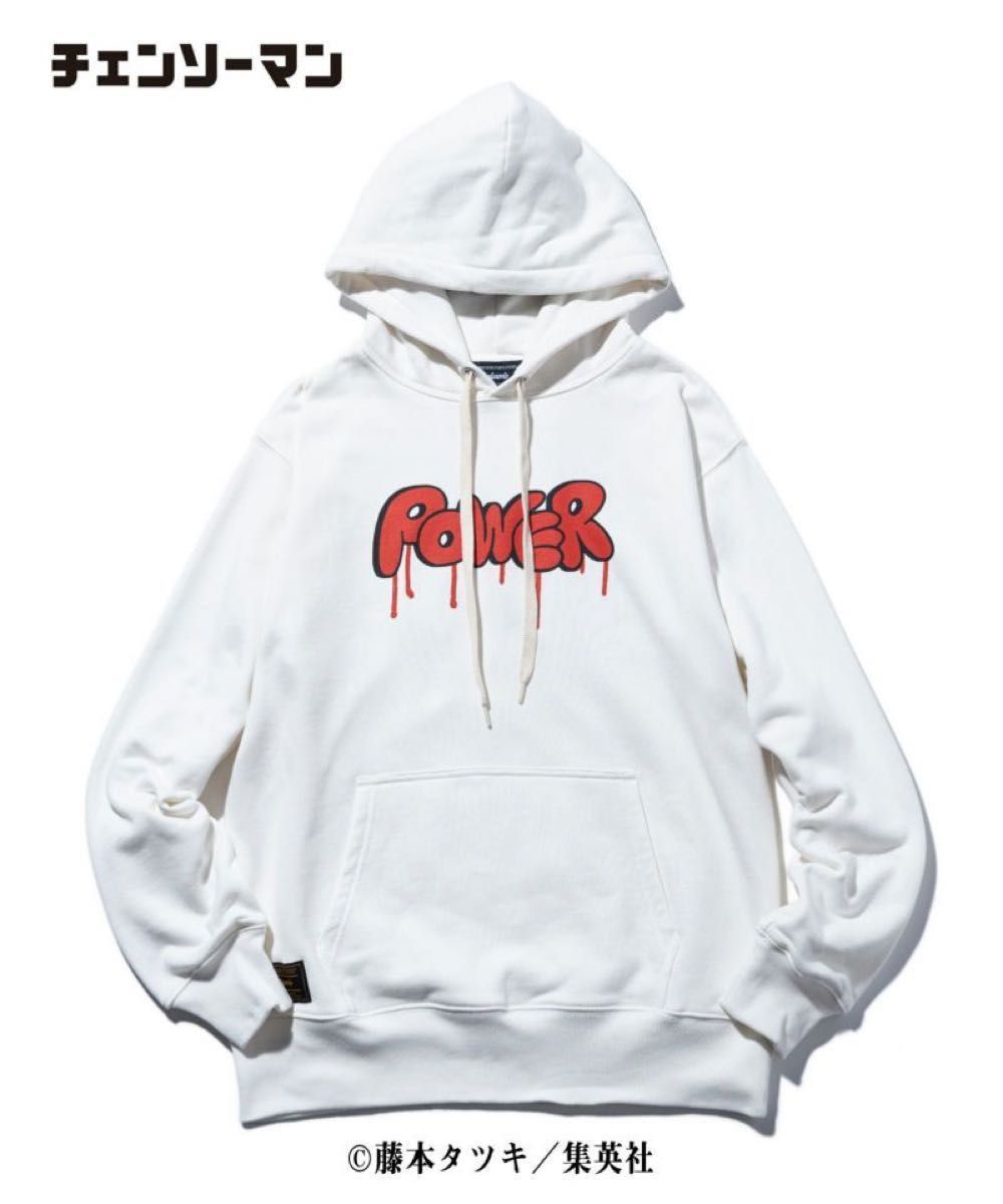 glamb×チェンソーマン Power Hoodie / パワーフーディパーカー