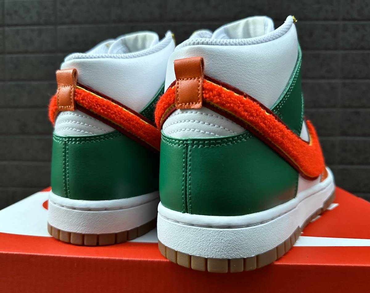 全3色/黒/赤/ベージュ 新品 NIKE ダンクハイ チームレッド 29.0cm
