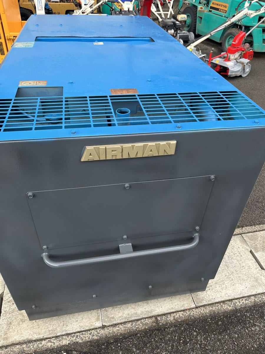 エアマン エンジンコンプレッサー エンジン発電機 PDS 175S 動作 エアマン エンジンコンプレッサー エンジン発電機 PDS 175S 動作
