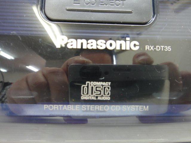 7949●2001年製 Panasonic CDラジオカセット プレーヤー RX-DT35●_画像9