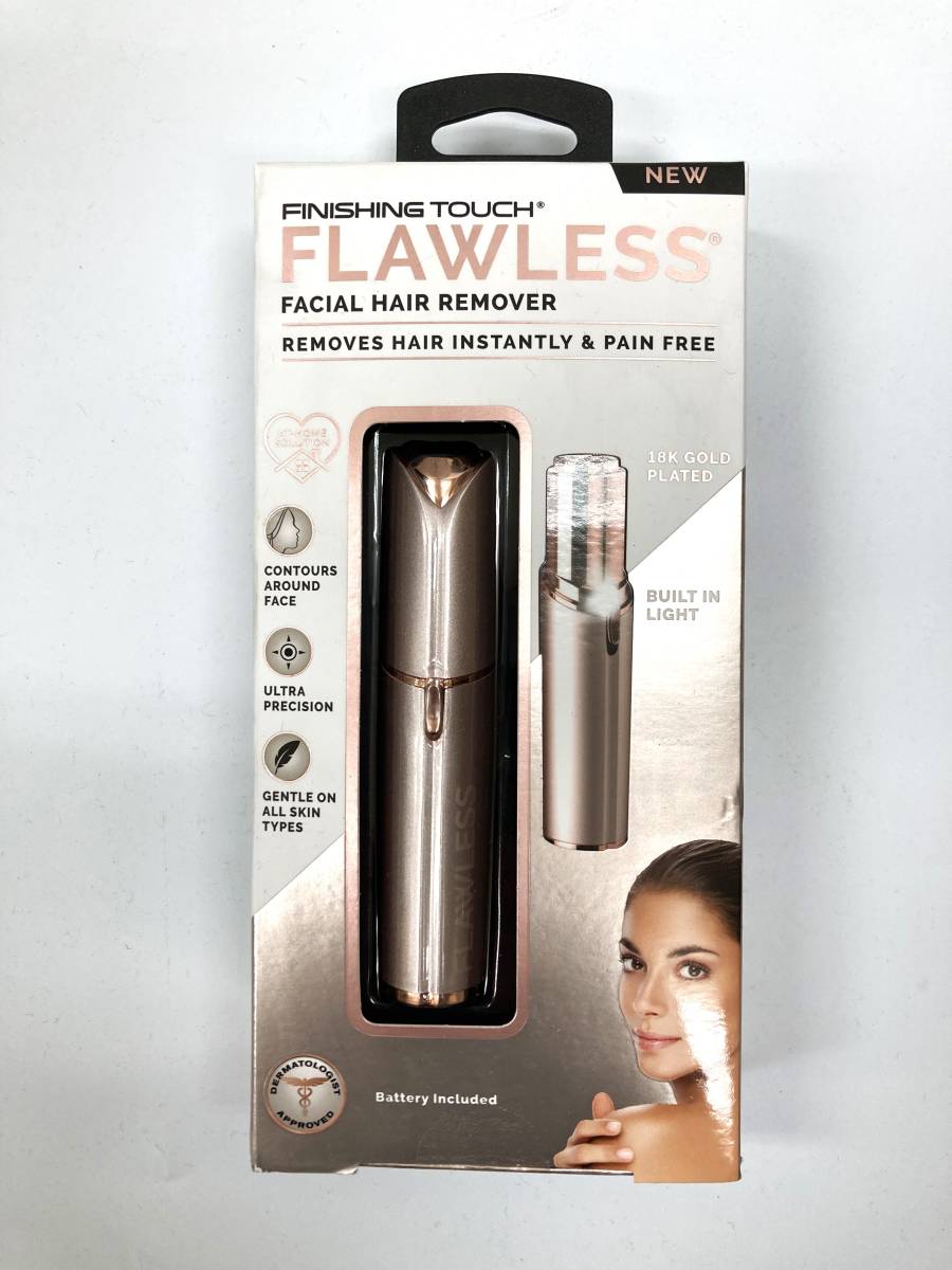 【未使用品】Finishing Touch FLAWLESS フェイシャルヘア　リムーバー レディース 無痛脱毛器　ムダ毛処理 [並行輸入品] (Y-453)_画像1