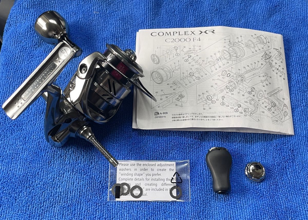 シマノ コンプレックス XR C2000 F4 HG 未使用 ハンドルノブ シマノ コンプレックス XR C2000 F4 HG 未使用 ハンドルノブ