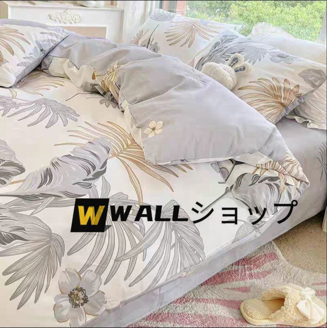 見事な 強くお勧め★爆売★小粋な花柄コットンベッドに3点セットです多彩な色の選択ができます ベッドカバー、シーツ 見事な 強くお勧め★爆売★小粋な花柄コットンベッドに3点セットです多彩な色の選択ができます ベッドカバー、シーツ
