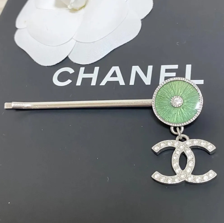  Chanel шпилька здесь Mark swing стразы заколка серебряный *