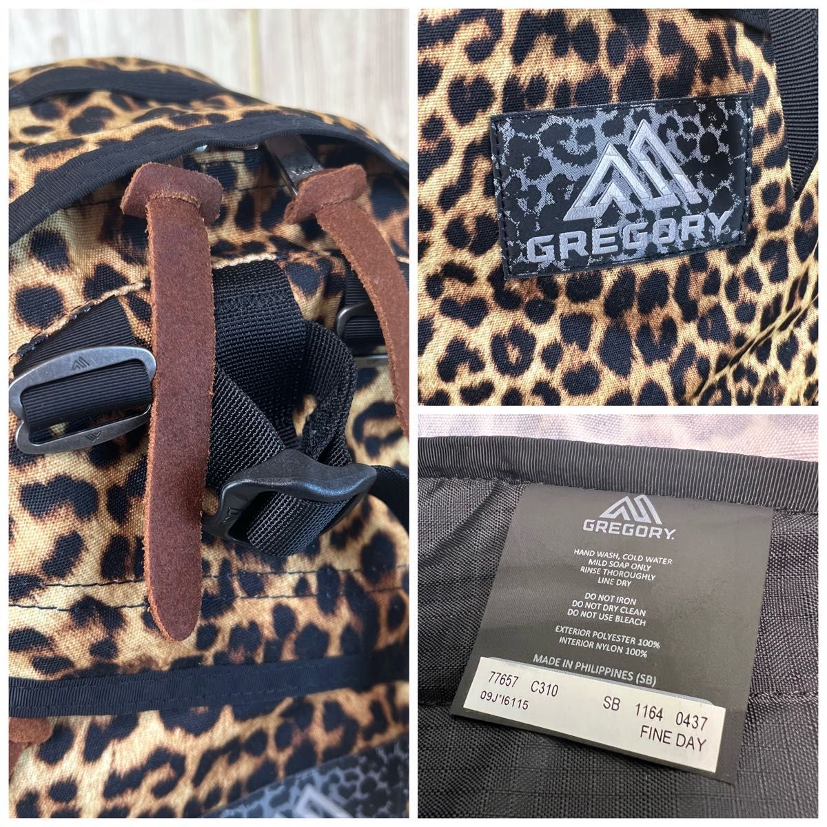 希少限定】GREGORY FINE DAY TRUE LEOPARD グレゴリー ファイン 希少限定】GREGORY FINE DAY TRUE LEOPARD グレゴリー ファイン