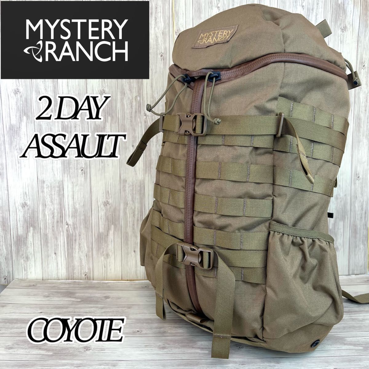 美品大人気】MYSTERY RANCH 2Day Assault リュック 茶-