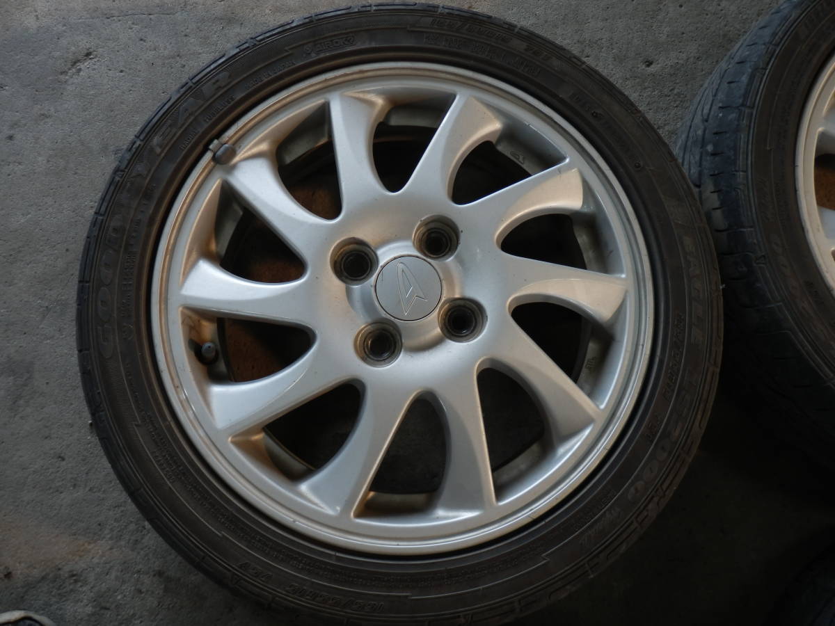 ダイハツタントカスタム純正ホイール、タイヤ付き 165 55R15 ホイール