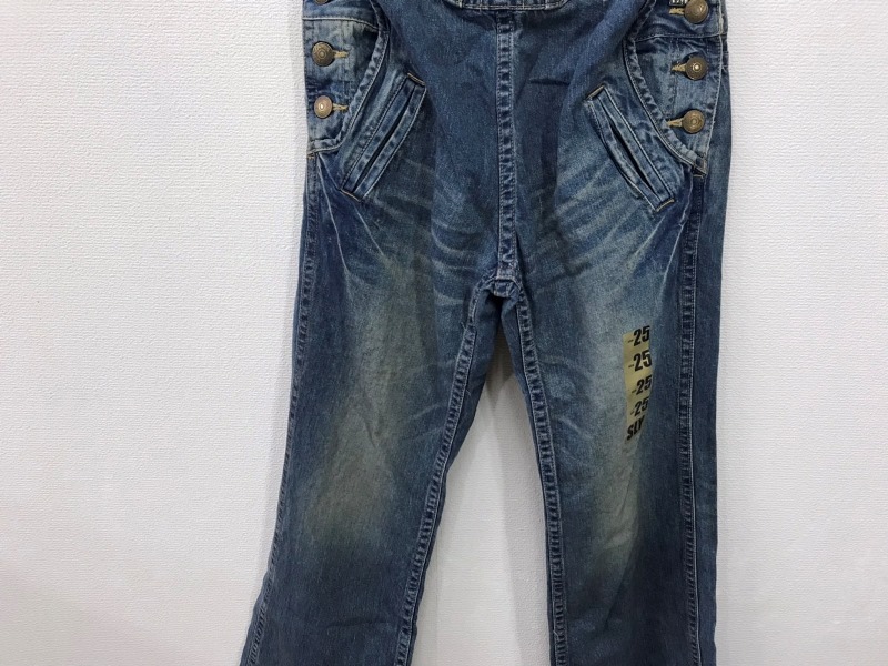 753　レディース　【　ＳＬＹ JEANS　】新品本体価格￥18,800　ホルターネックデニムパンツ　　サイズ：25　　色：ネイビー_画像2