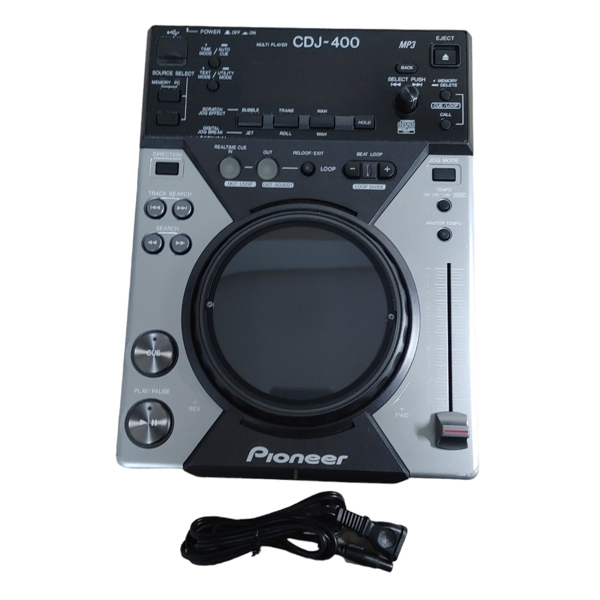動作品】Pioneer パイオニア CDJ-400 DJ ターンテーブル｜PayPayフリマ