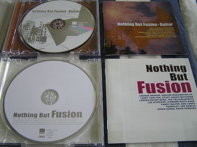 【JR303】フュージョン・コンピ《Nuthing But Fusion & Fusion Guitar》2CD_画像1