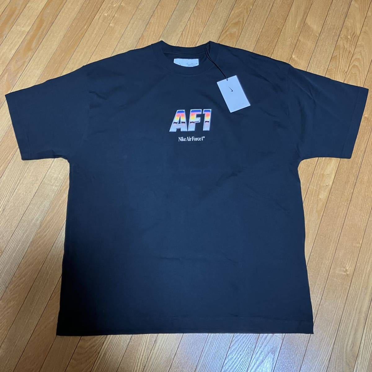 ナイキ AF1 メンズ Tシャツ NIKE AS M NK NRG AF1 TEE SS BLACK XLサイズ 送料込み_画像4