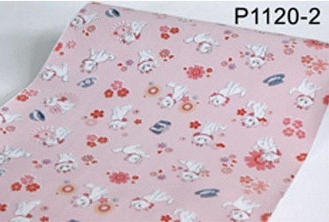 P1120-1 マリー ピンク Disney 花柄 壁紙 シール リフォーム 多用途 ウォールステッカー はがせる リメイクシート 建築材料、住宅設備 