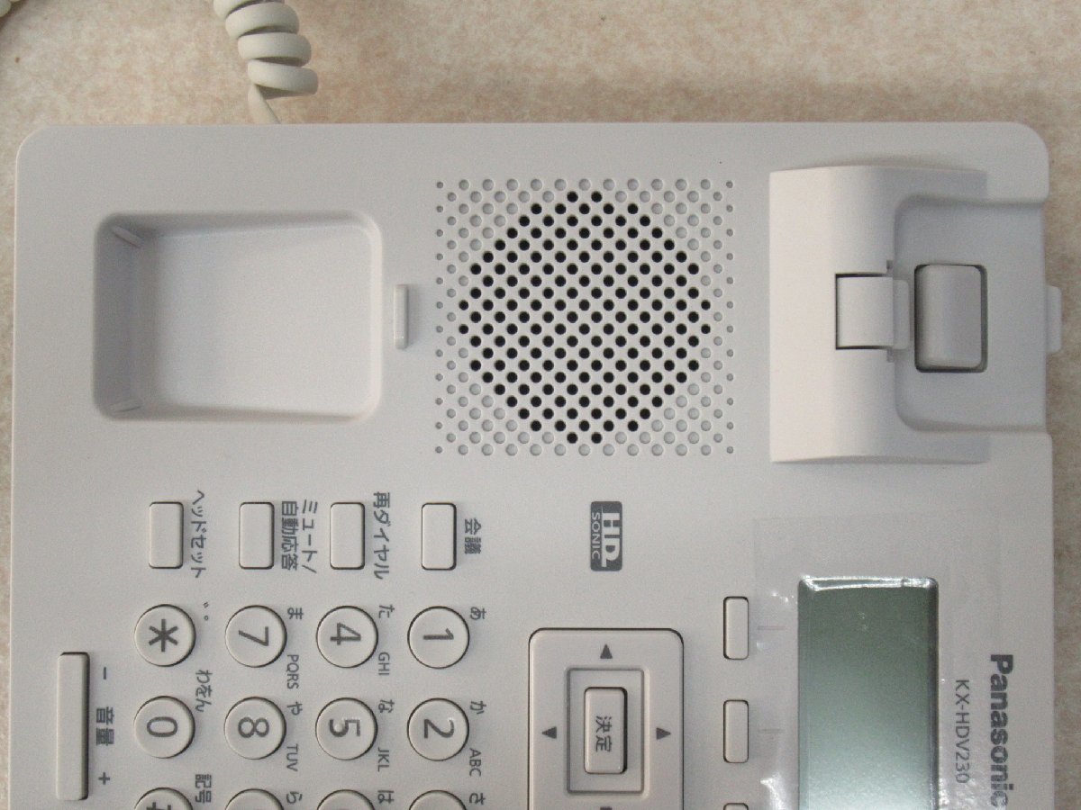 Ω ZR1 13224# 保証有 キレイめ Panasonic【 KX-HDV230N 】(3台セット