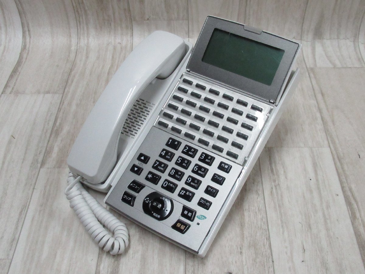 Ω XI1 5643 保証有 東18年製 NTT αNX2 36ボタン標準スター電話機 NX2-(36)STEL-(1)(W) ・祝10000！取引突破！