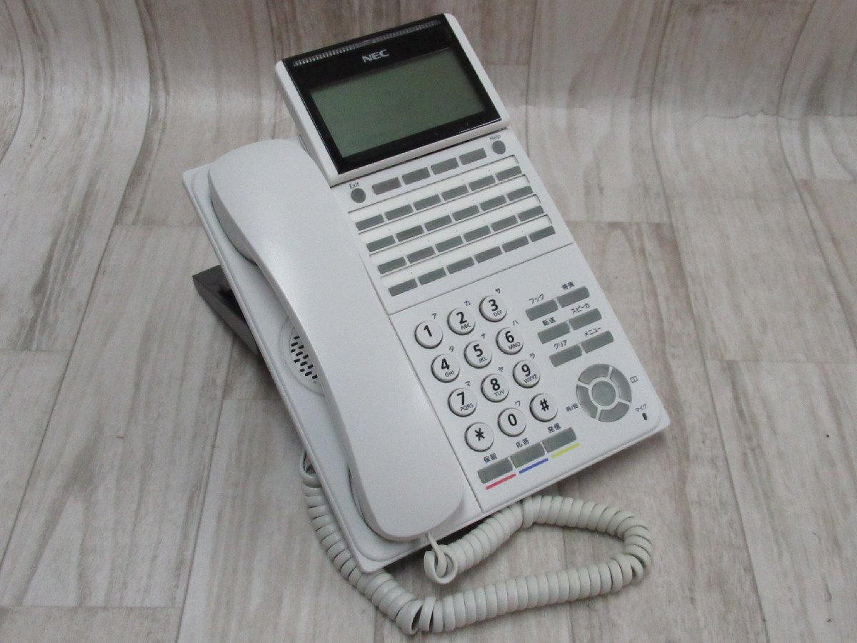 Ω tア 5679 保証有 キレイめ NEC UNIVERGE Aspire WX 24ボタン標準電話機 DTK-24D-1D(WH)TEL ・祝10000！取引突破！
