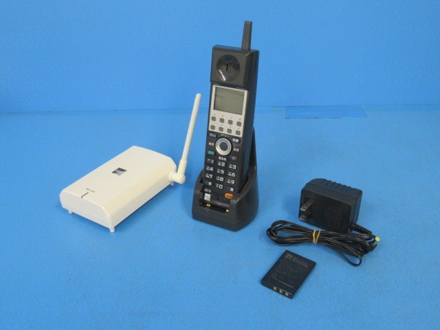 ΩYG 163 保証有 サクサ Saxa PLATIA PT1000用 コードレス電話機 WS800(K) 電池付・祝10000！取引突破！