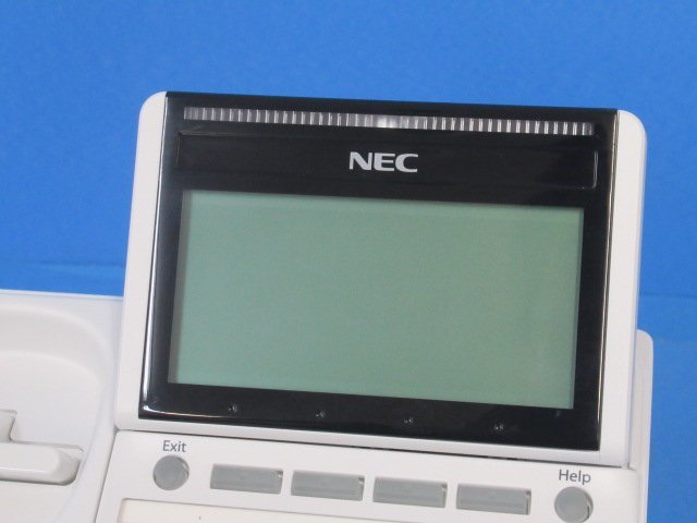 ΩYG 215o 保証有 綺麗 NEC UNIVERGE Aspire WX 24ボタン標準電話機 DTK-24D-1D(WH)TEL 2台セット_画像3