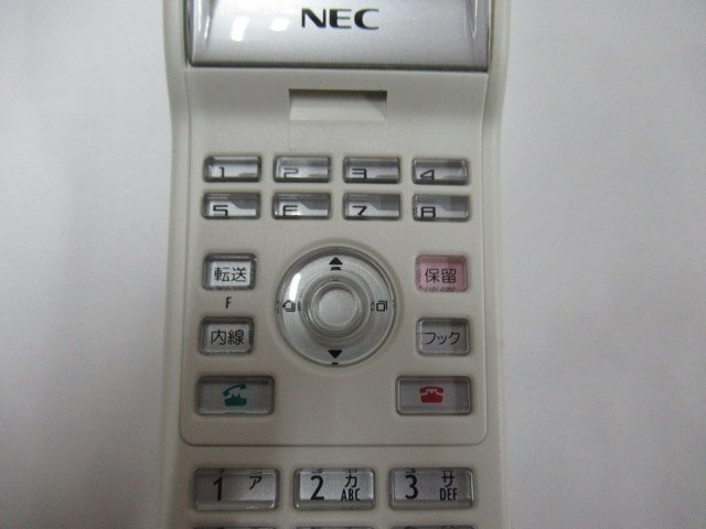 Ω保証有 ZK2 5755) DTZ-24BT-3D(WH) NEC Aspire UX カールコードレス電話機 領収書発行可能 ・祝10000取引!! 同梱可 【ボタン英語表記】_画像8