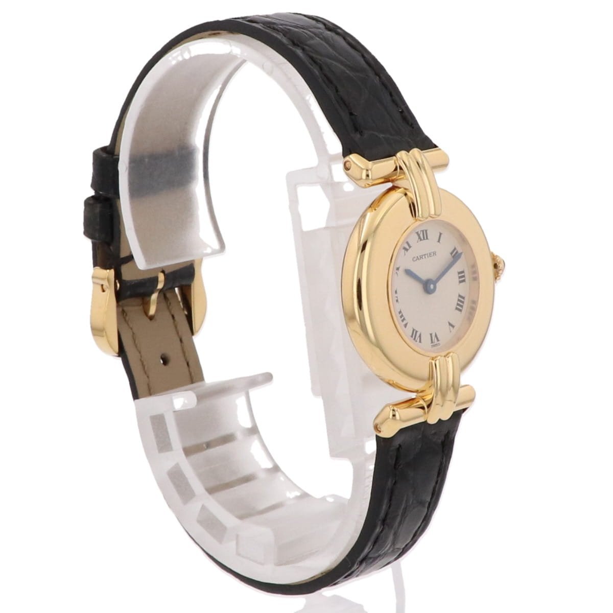 【現金特価】 W1500353 マストコリゼ CARTIER カルティエ 腕時計 レザー YG その他