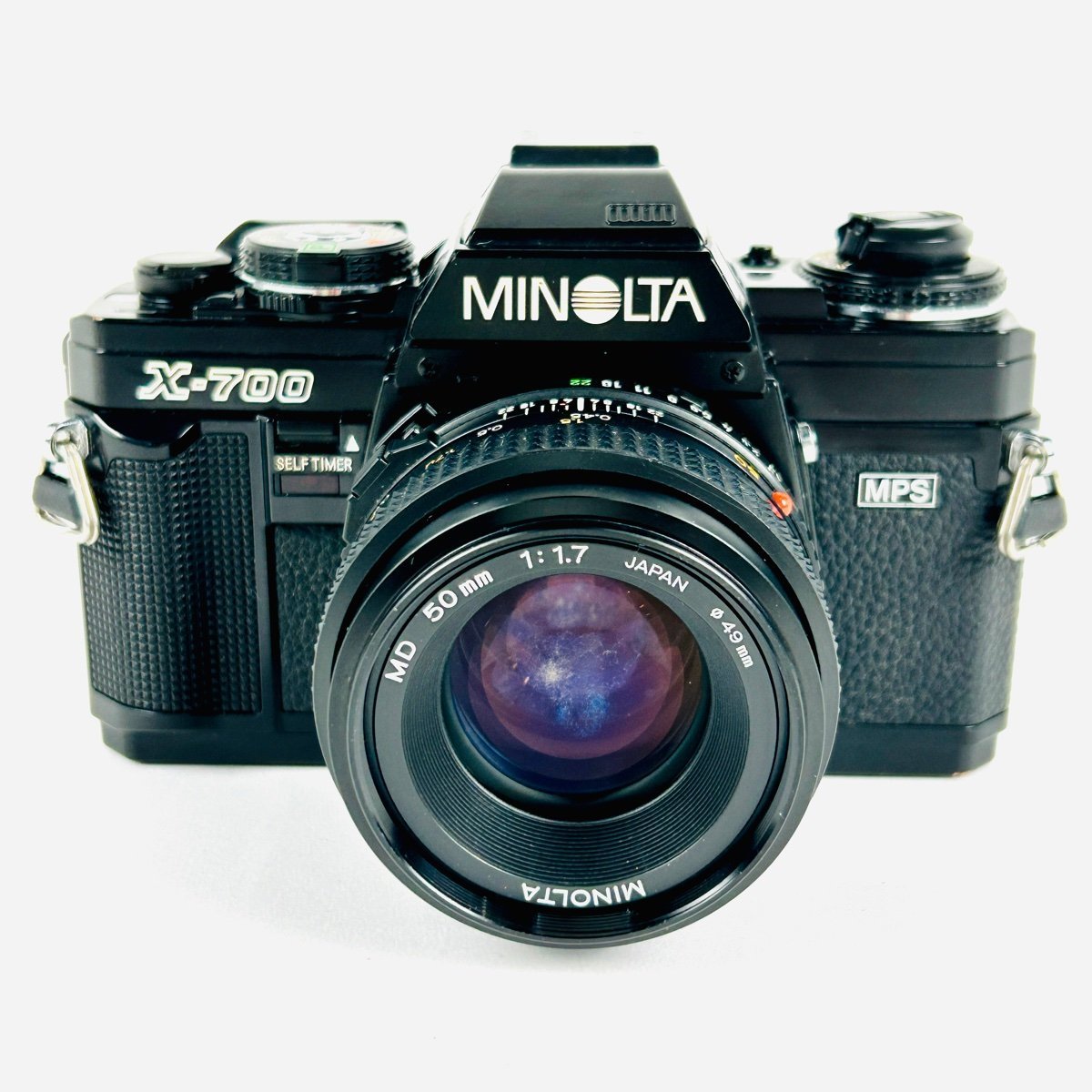 破格値下げ】 50mm MD + X-700 MINOLTA ミノルタ F1. 【中古】 一眼