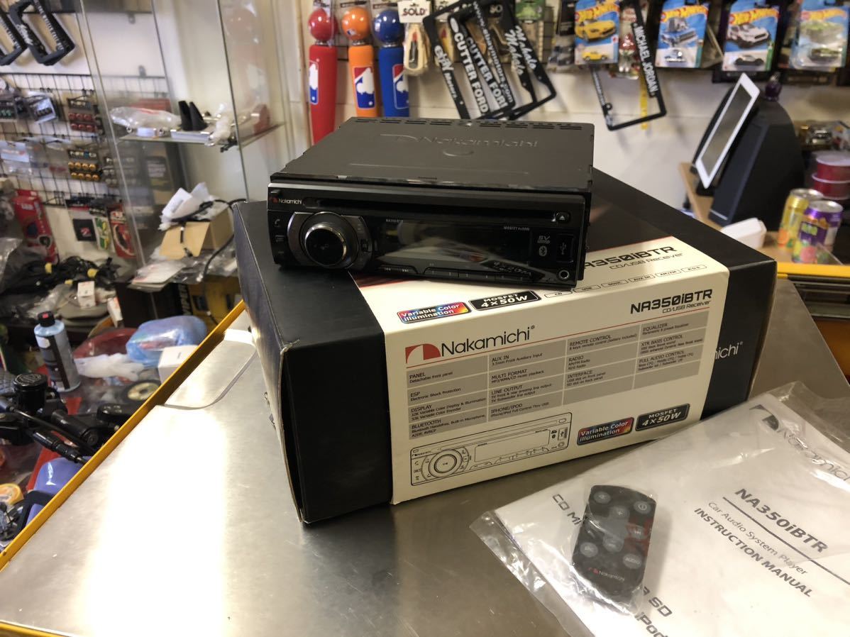 Nakamichi NA350iBTR ナカミチ CD Bluetooth USB US 北米 USDM-