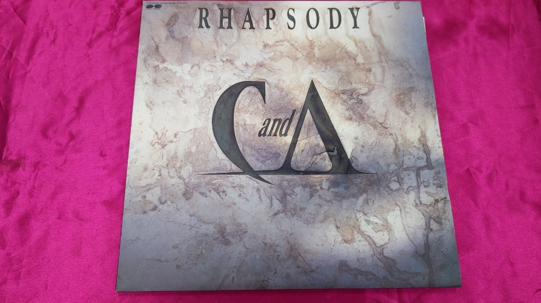 ＬＰ063中古品　ＬＰ　チャゲ&飛鳥/CHAGE AND ASKA　RHAPSODY　C28A0624_画像1