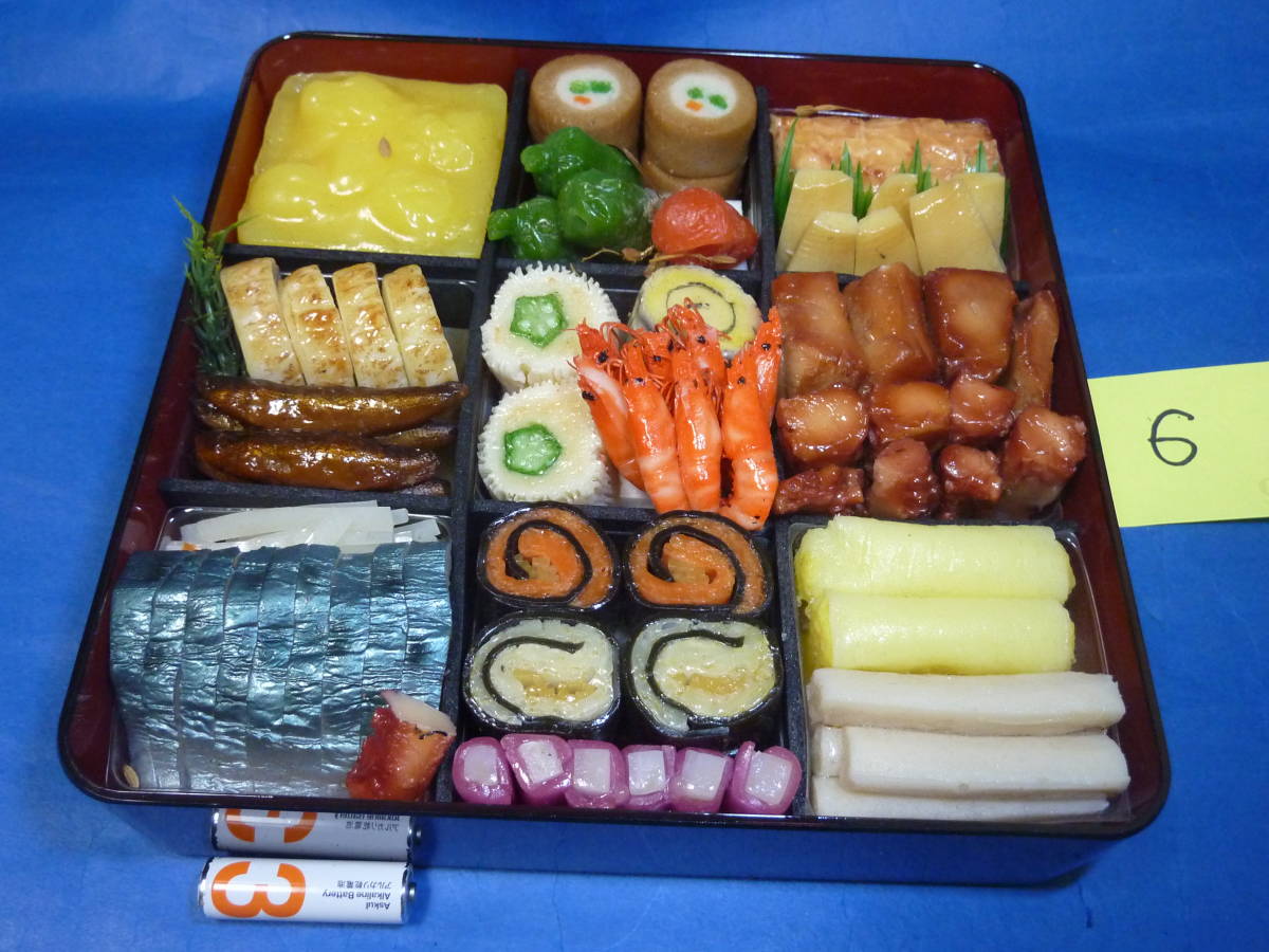  food sample # osechi-ryōri . -ply entering assortment # New Year #No.6# board front soul is not 