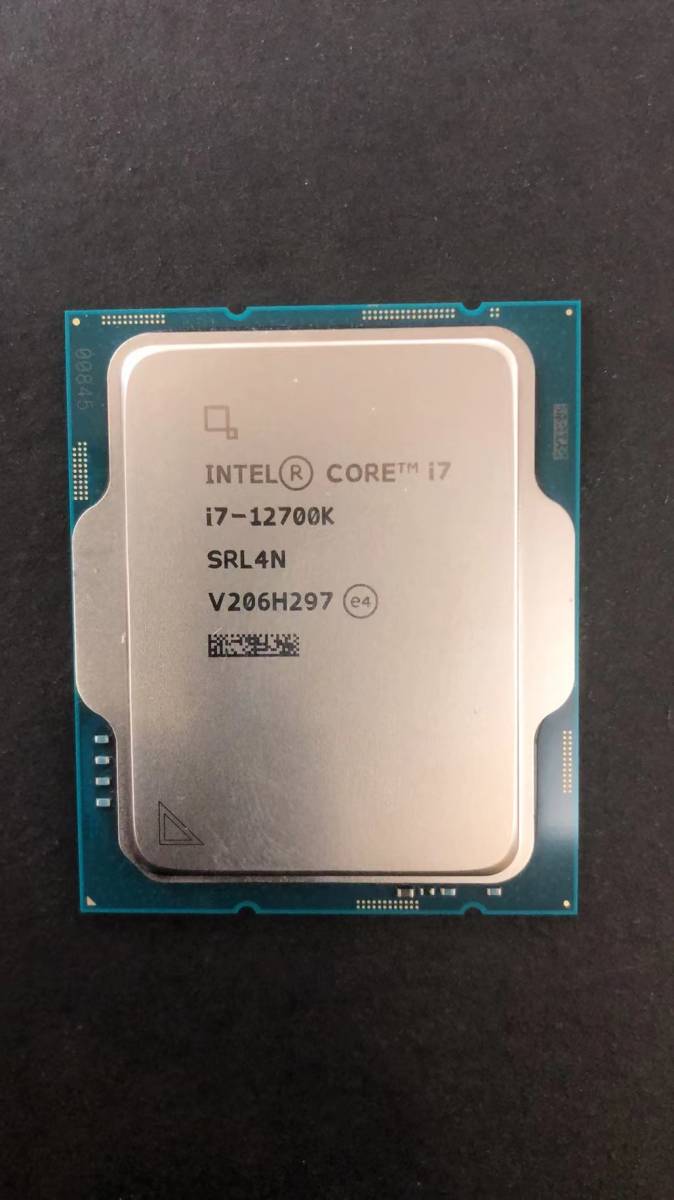 Yahoo!オークション - Intel Core I7-12700K 中古分解品 LG...