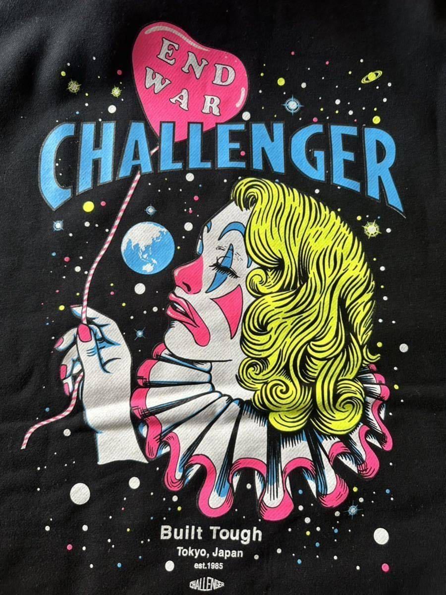 新品未使用 challenger ピエロ パーカ レア ブラック XLサイズ
