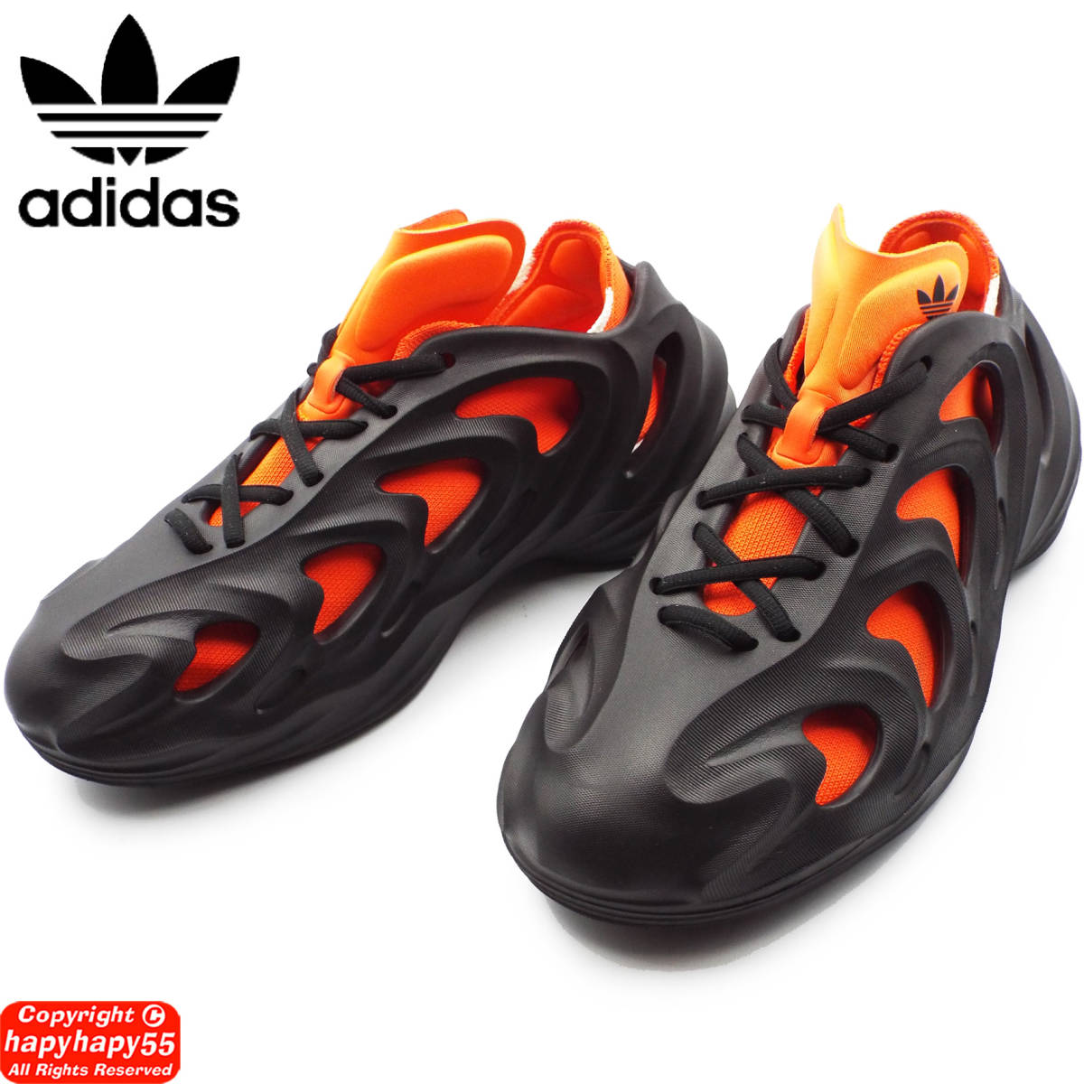 希少 adidas adiFOM Q スニーカー 厚底 フォームクロッグシューズ